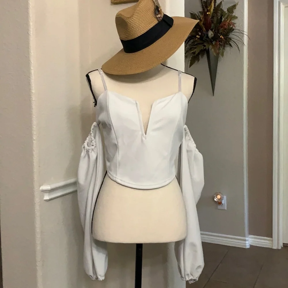 Boohoo white top - Picture 4 of 17